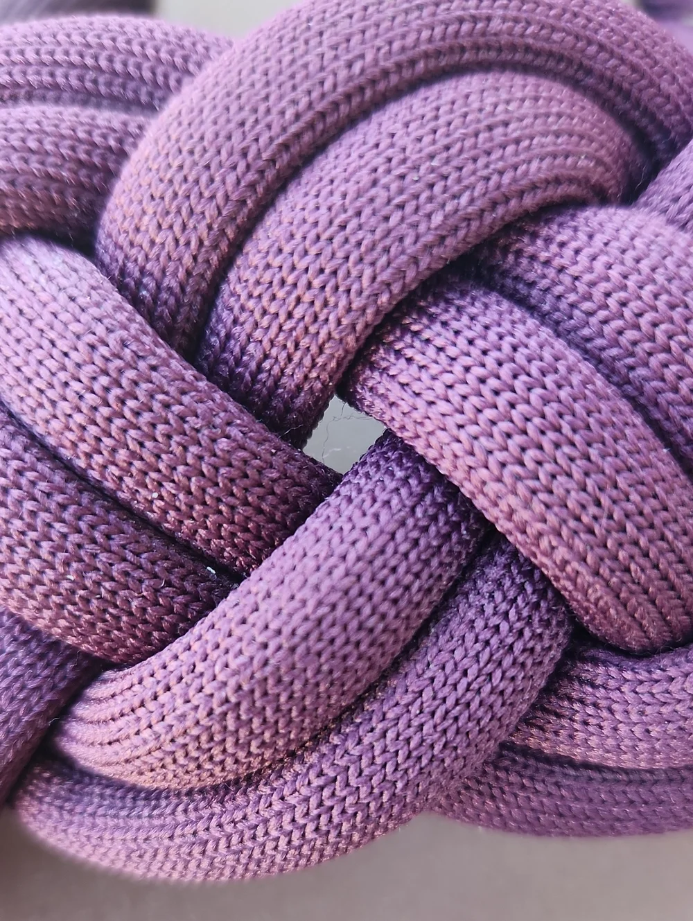 Rothy's Purple Braided Slide Sandals